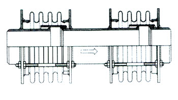 BYZMF型煤粉管道新型三向波紋補(bǔ)償器